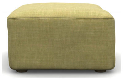 Heart of House Chloe Fabric Footstool - Olive